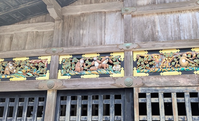 「見ざる・言わざる・聞かざる」の三猿 