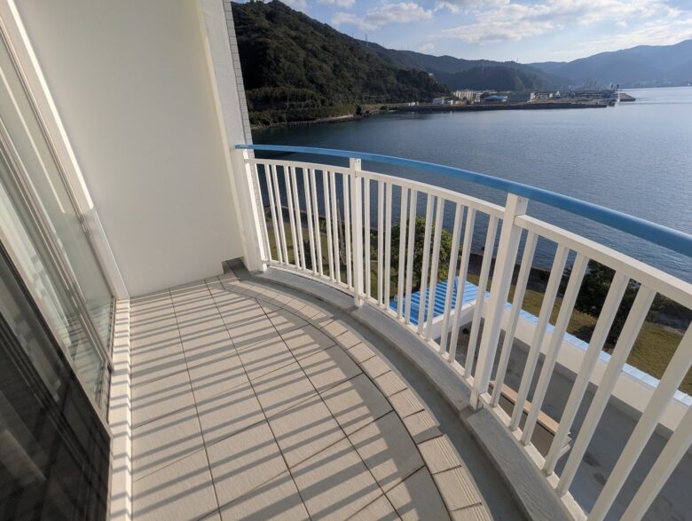 奄美山羊島ホテルの客室 オーシャンビューの眺望