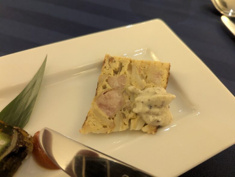 奄美山羊島ホテルの洋食ディナー