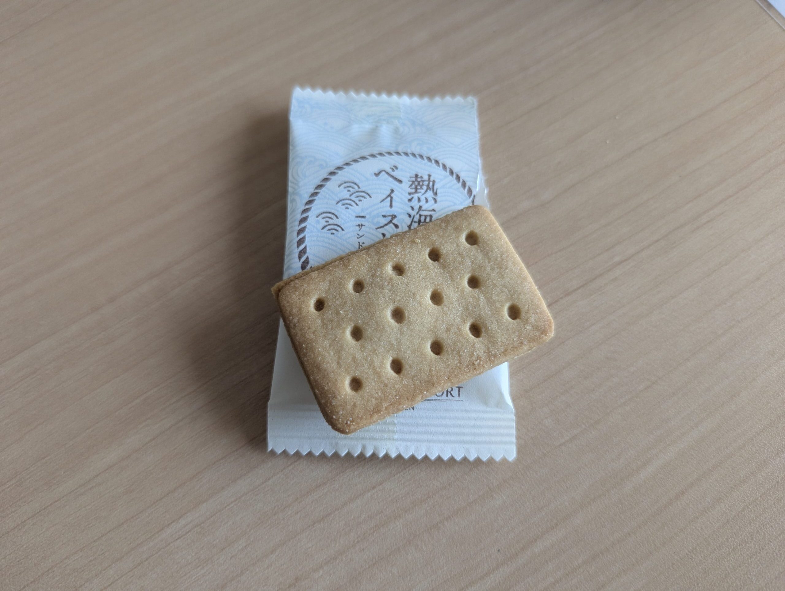 熱海後楽園ホテルのウェルカムスイーツ・熱海ハーバーサブレ