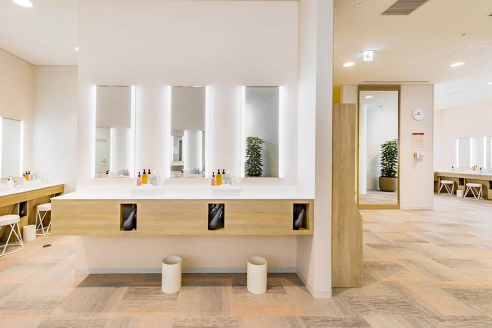 オーシャンスパFuua ドレッシングルーム