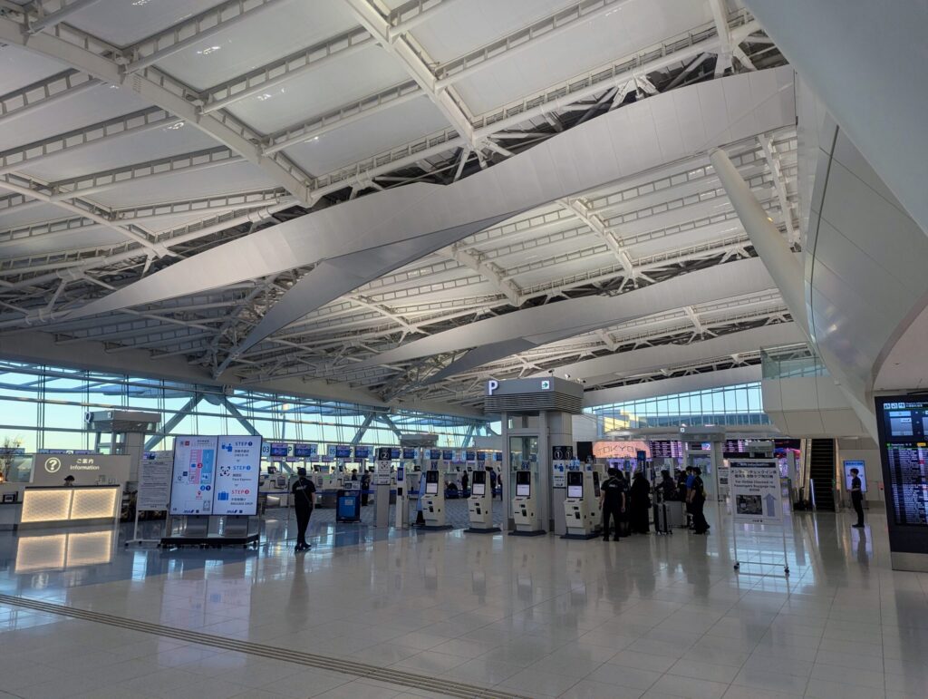 羽田空港 チェックインフロア