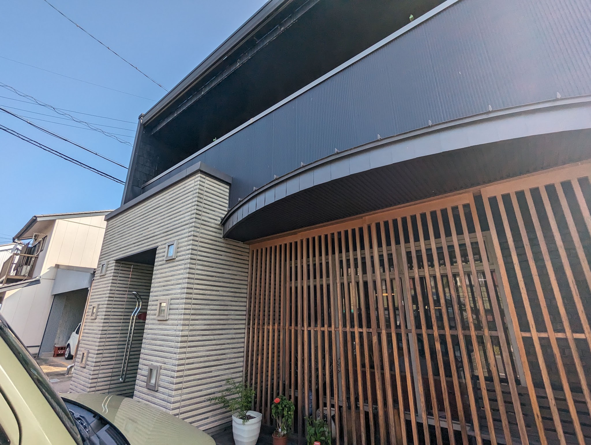 モーニングをいただいたキャニオンの入口