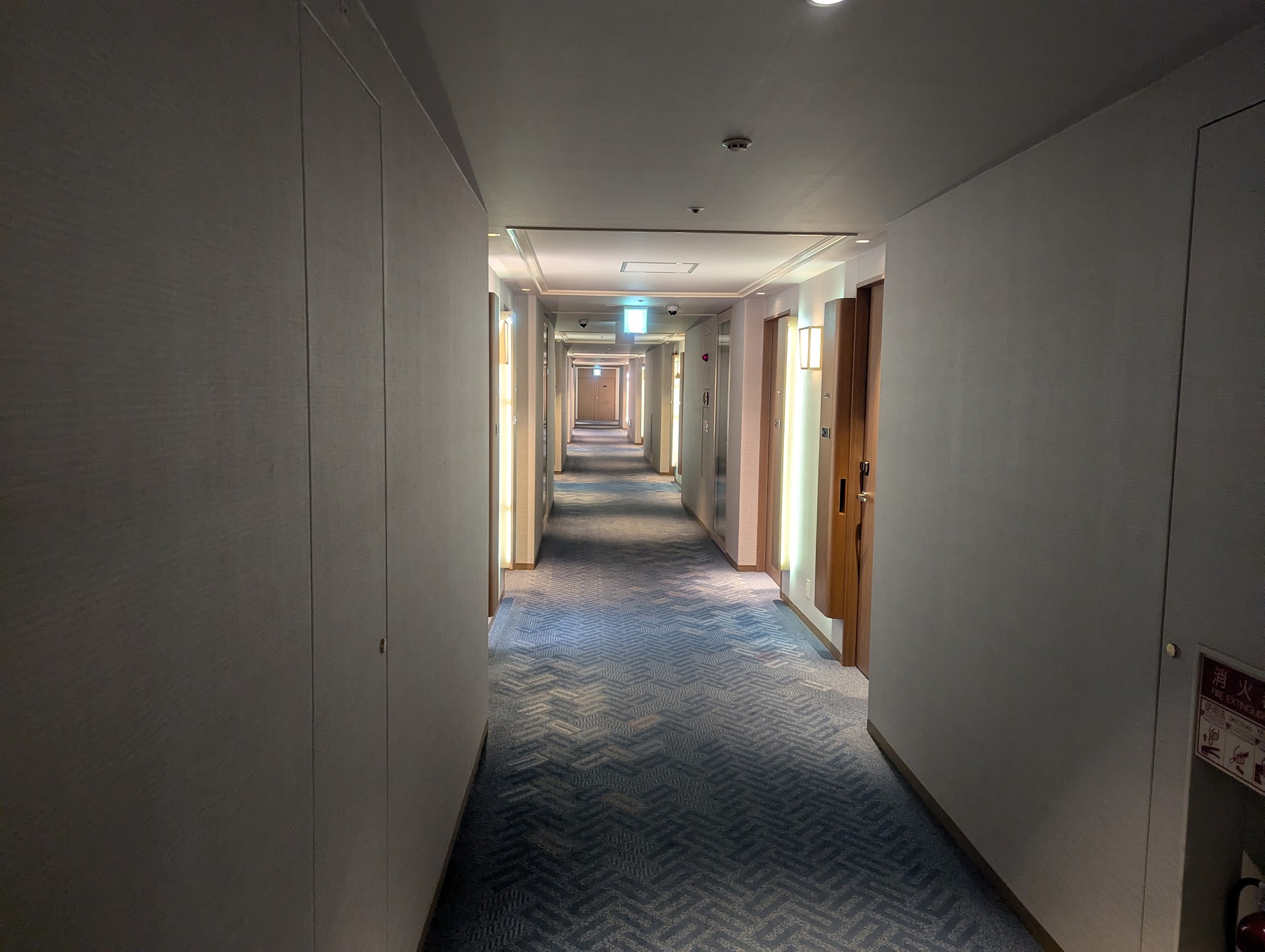 ヒルトン名古屋｜客室階の廊下