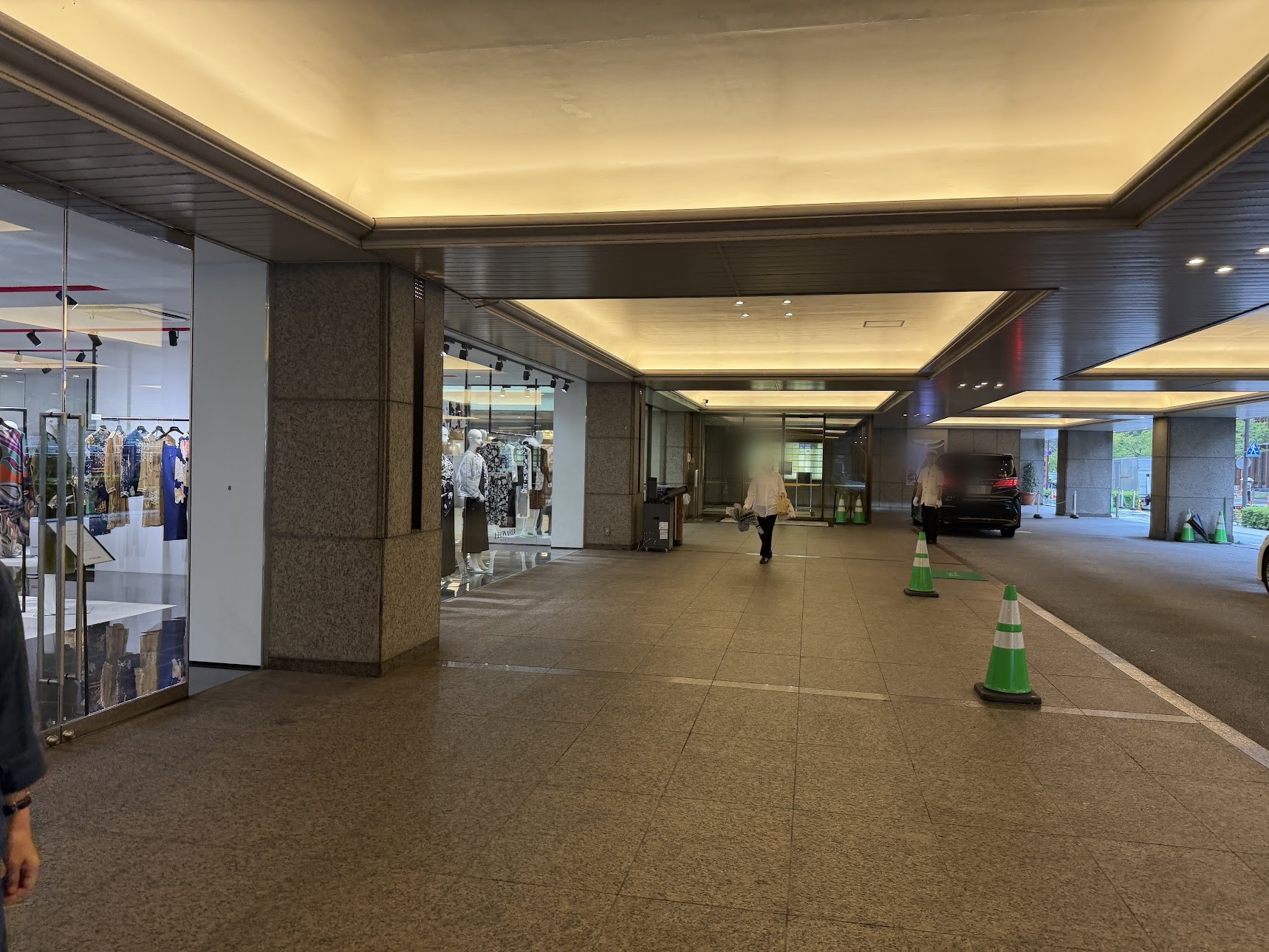 今回、館内へ入った入口
